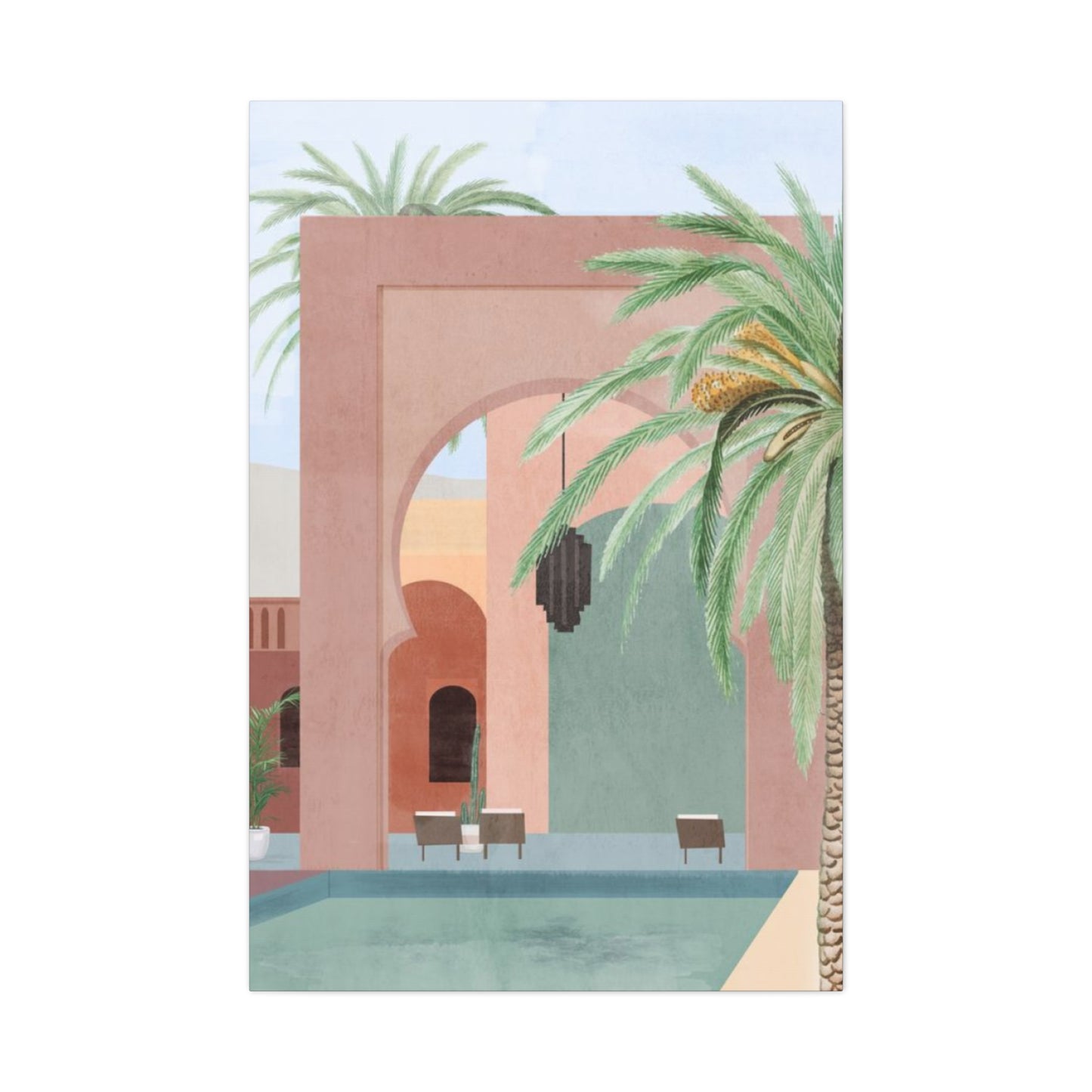 Architecture of the City Moroccan Wall Art & Canvas Prints