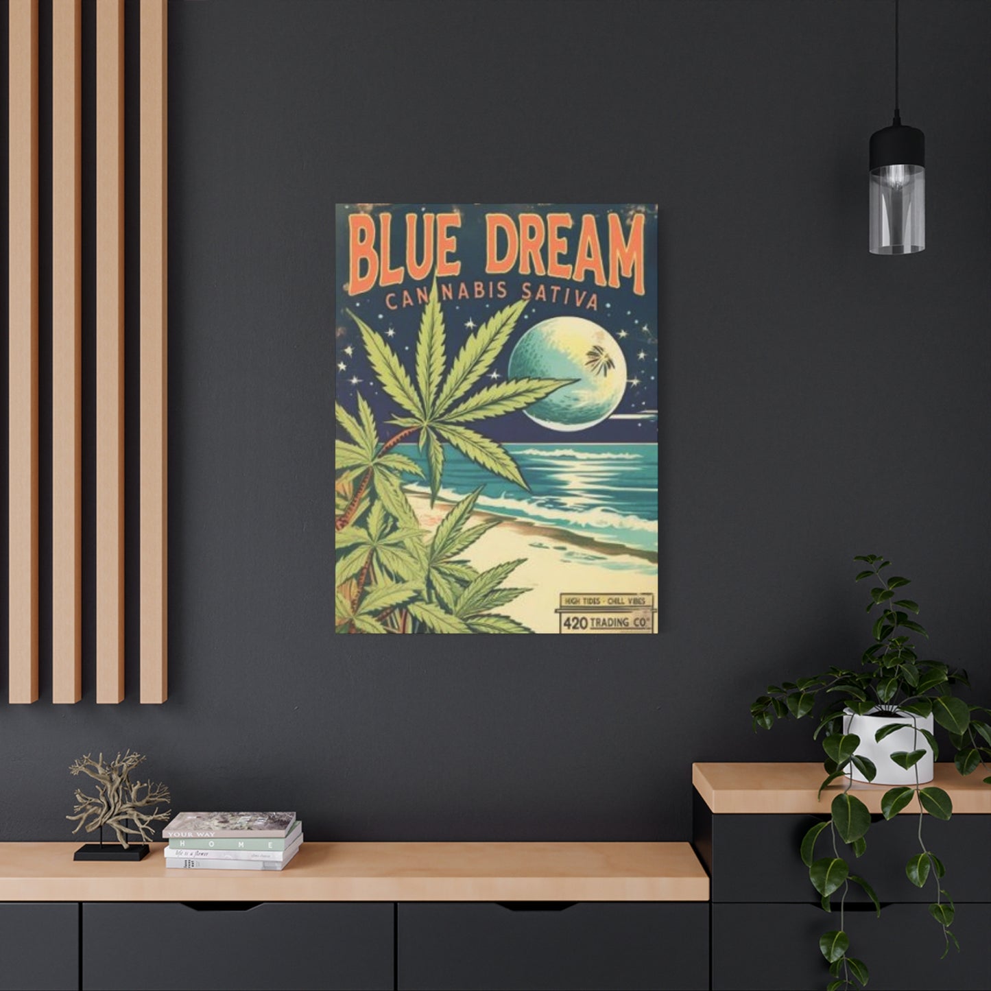 Blue Dream Marijuana Wall Art & Canvas Prints