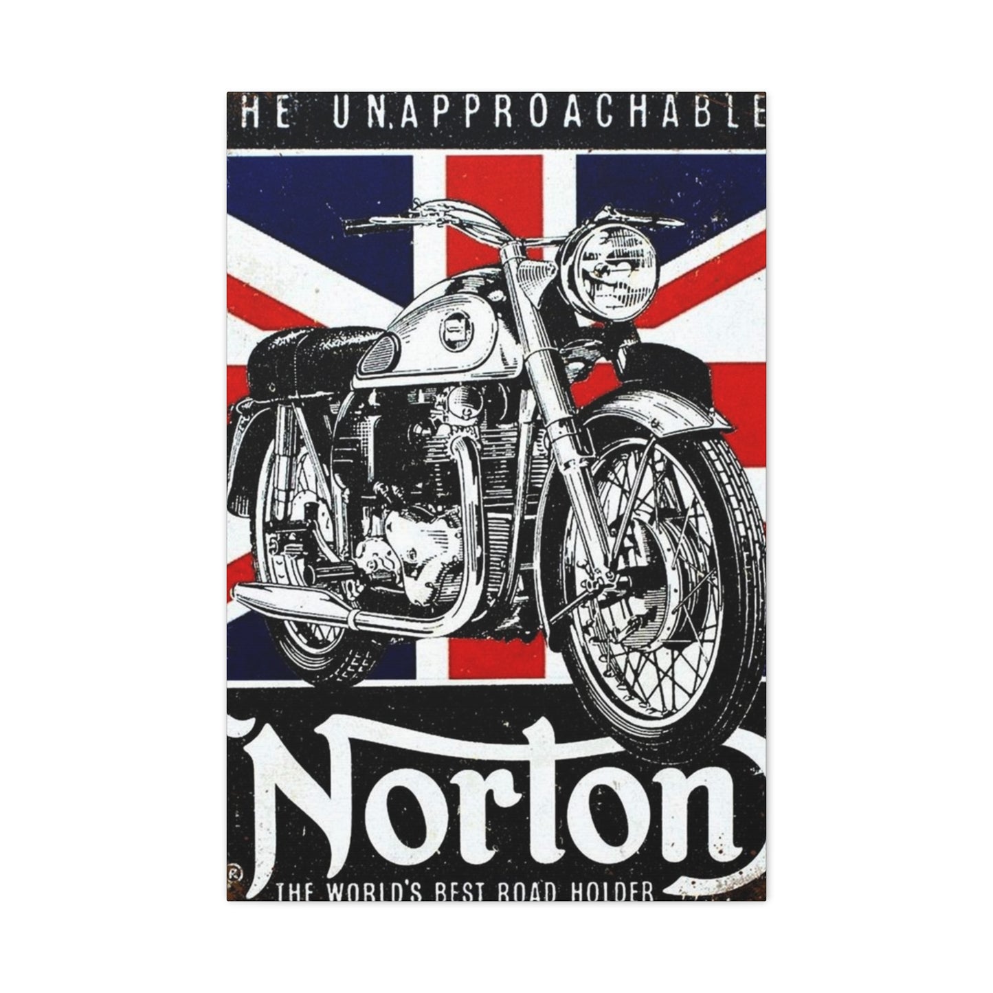 Classic British Motorcycle Wall Art & Canvas Prints