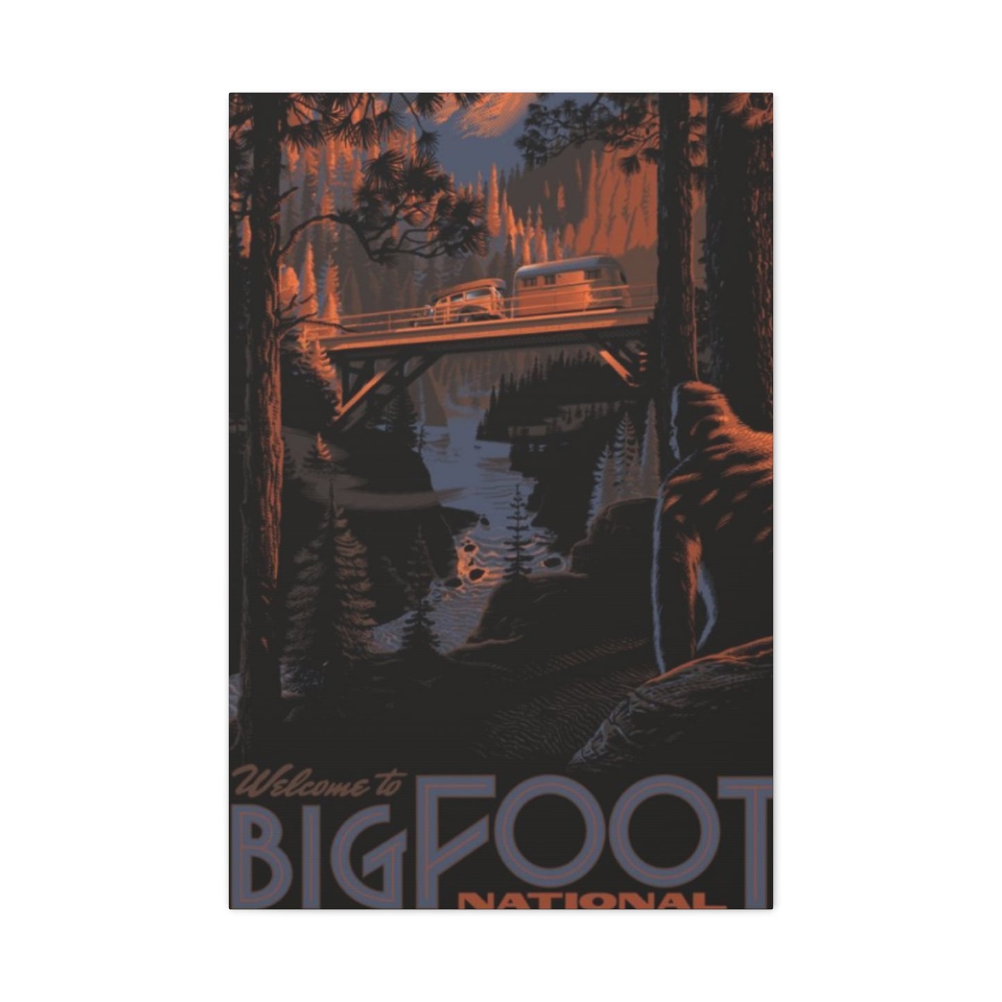 Big Foot National Park Wall Art & Canvas Prints