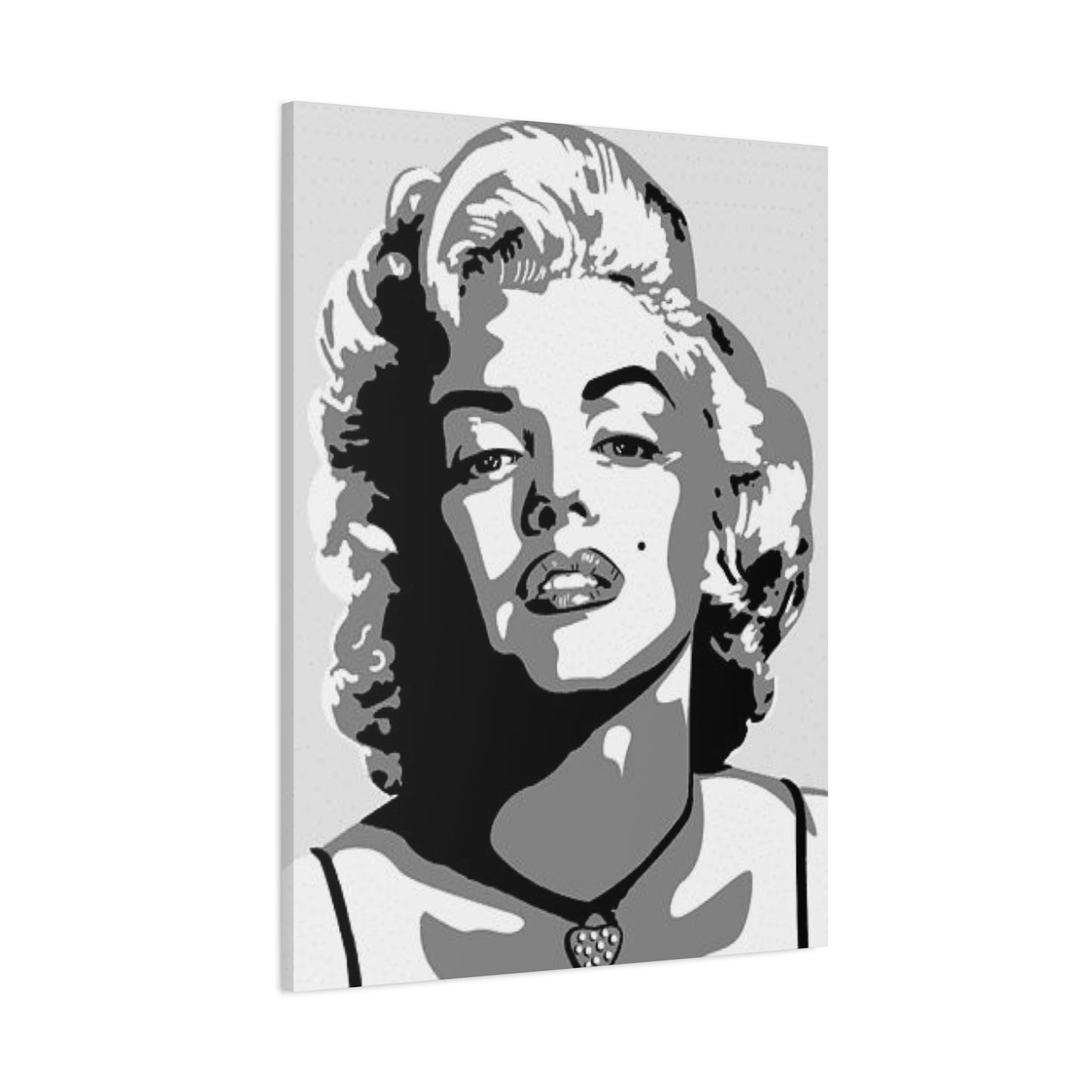 Beautiful Marilyn Monroe Candid Drawing Wall Art & Canvas Prints