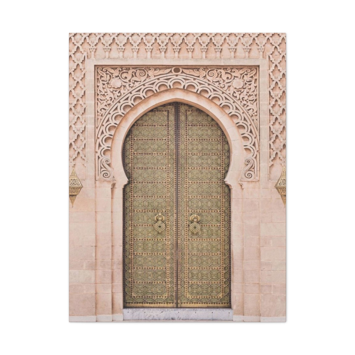 Entry Gate Architecture Moroccan Wall Art & Canvas Prints