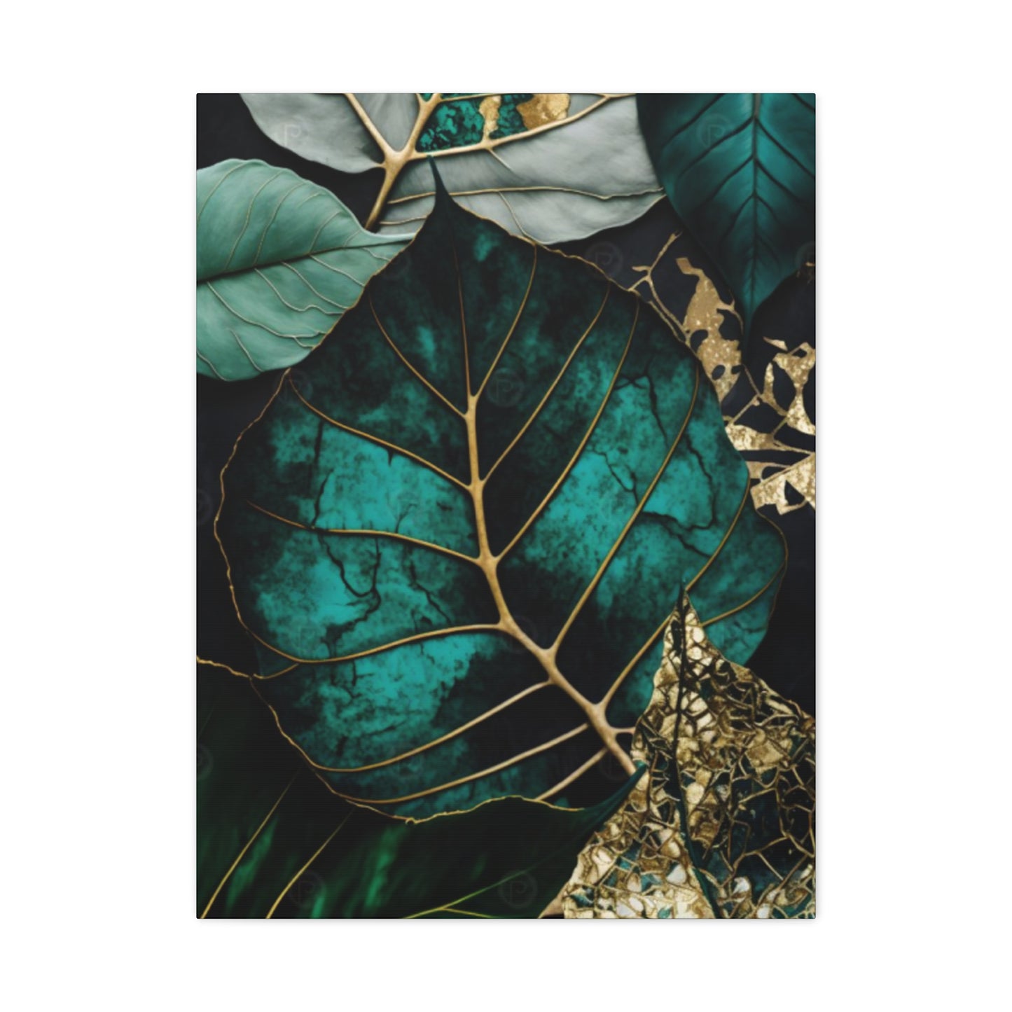 Golden Leaf Wall Art & Canvas Prints