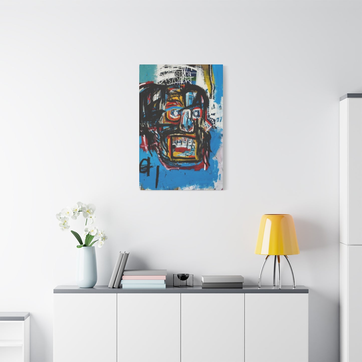 Scary Face Abstract Modernism Wall Art & Canvas Prints