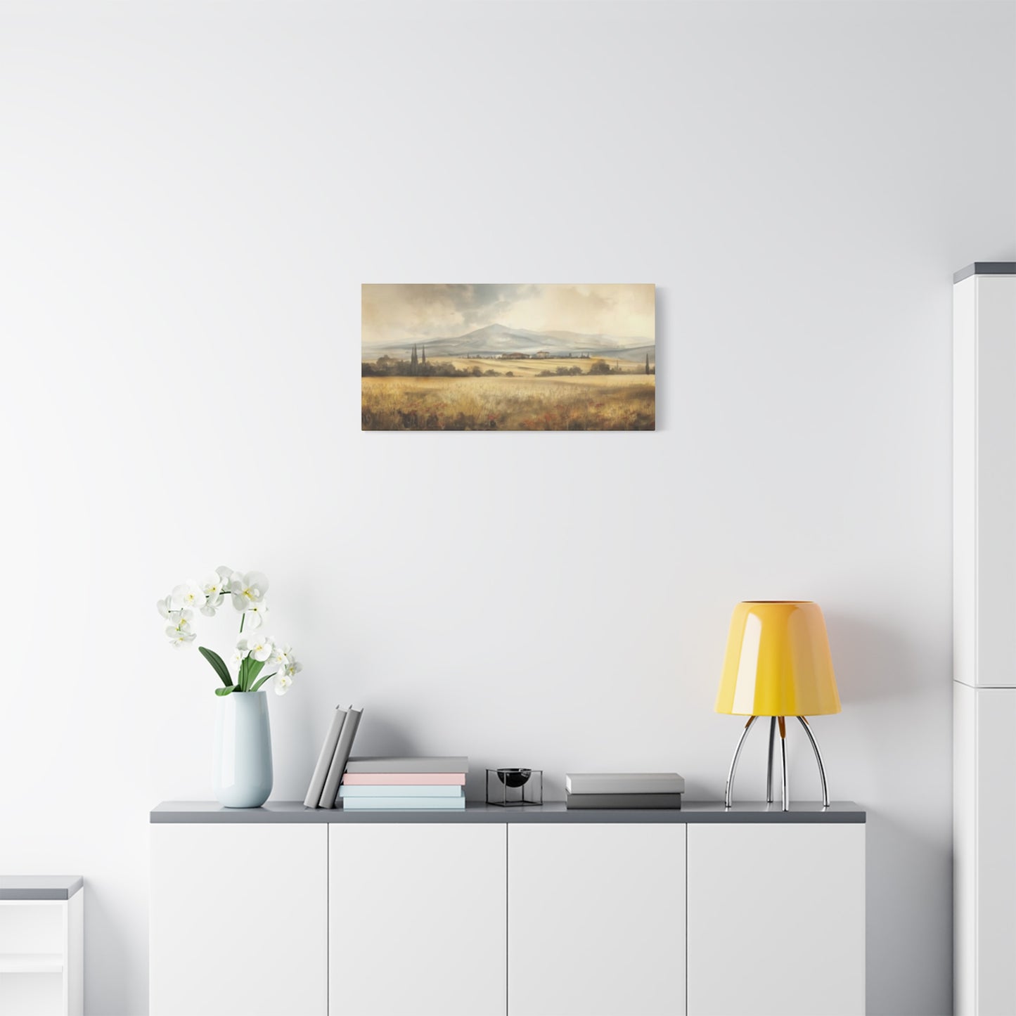 Wild Savannas Painting Panoramas Wall Art & Canvas Prints