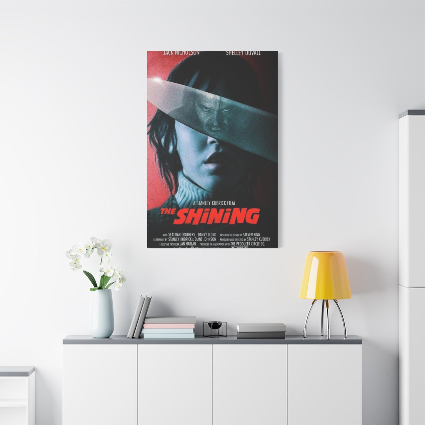 The Shining Horror Movie Poster Wall Art & Canvas Prints