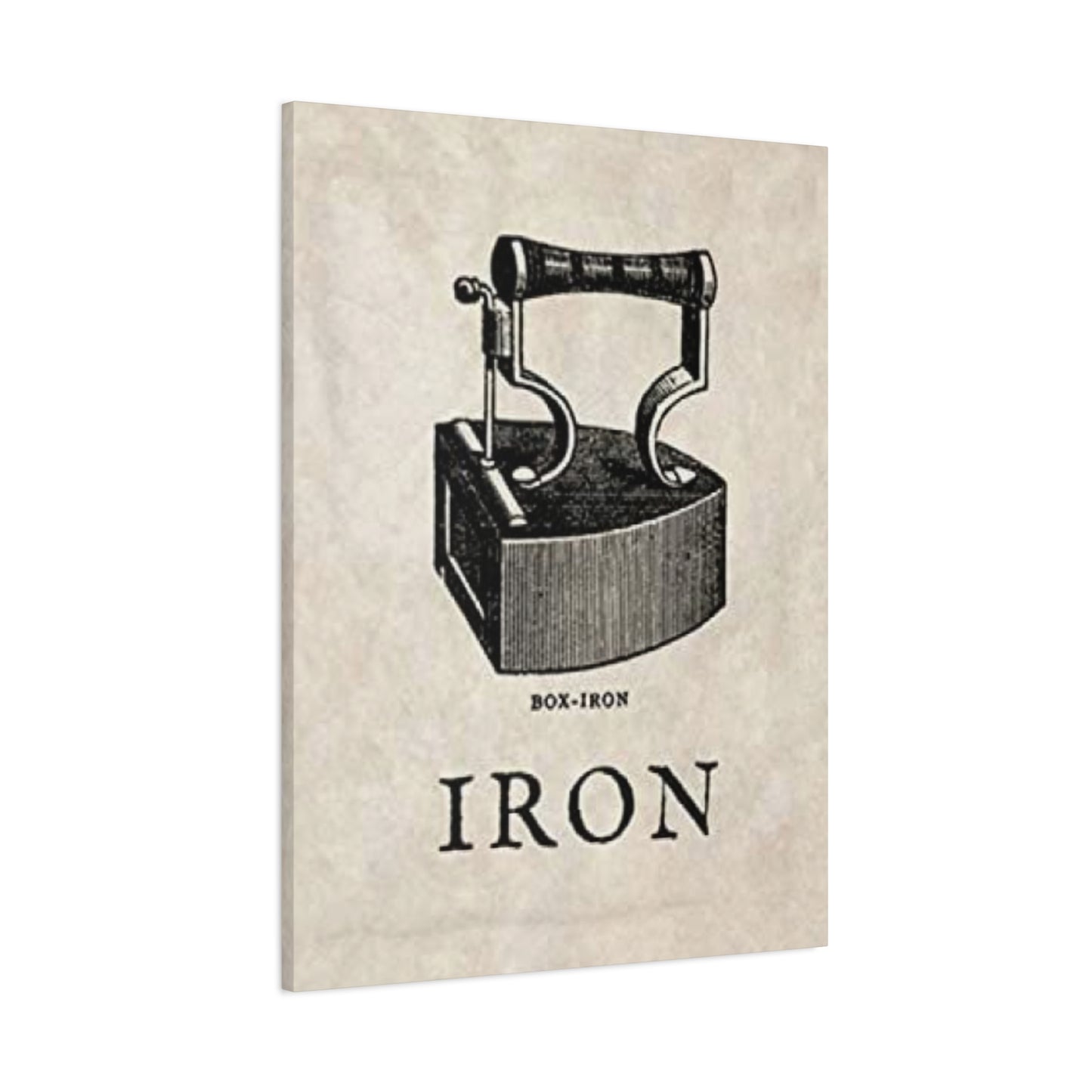 Box Iron Laundry Wall Art & Canvas Prints