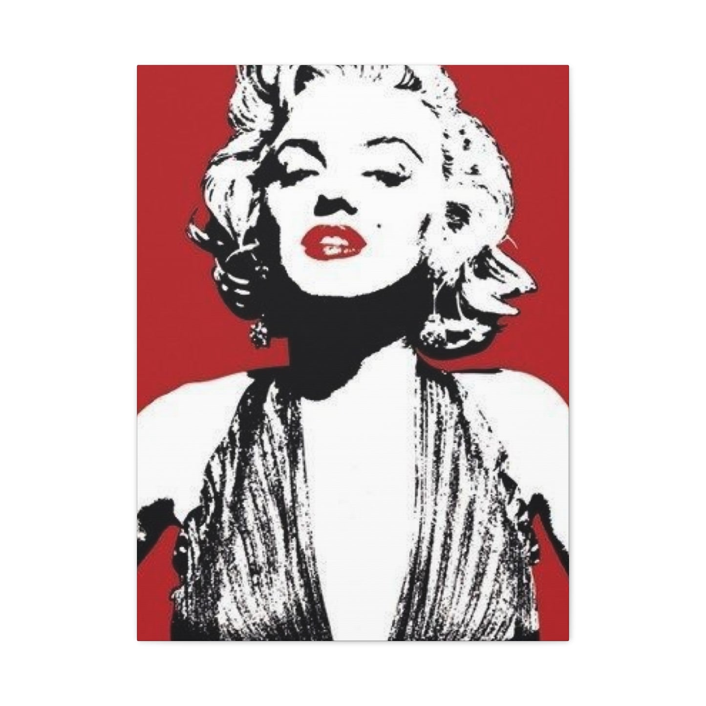 Red Poster Marilyn Monroe Wall Art & Canvas Prints