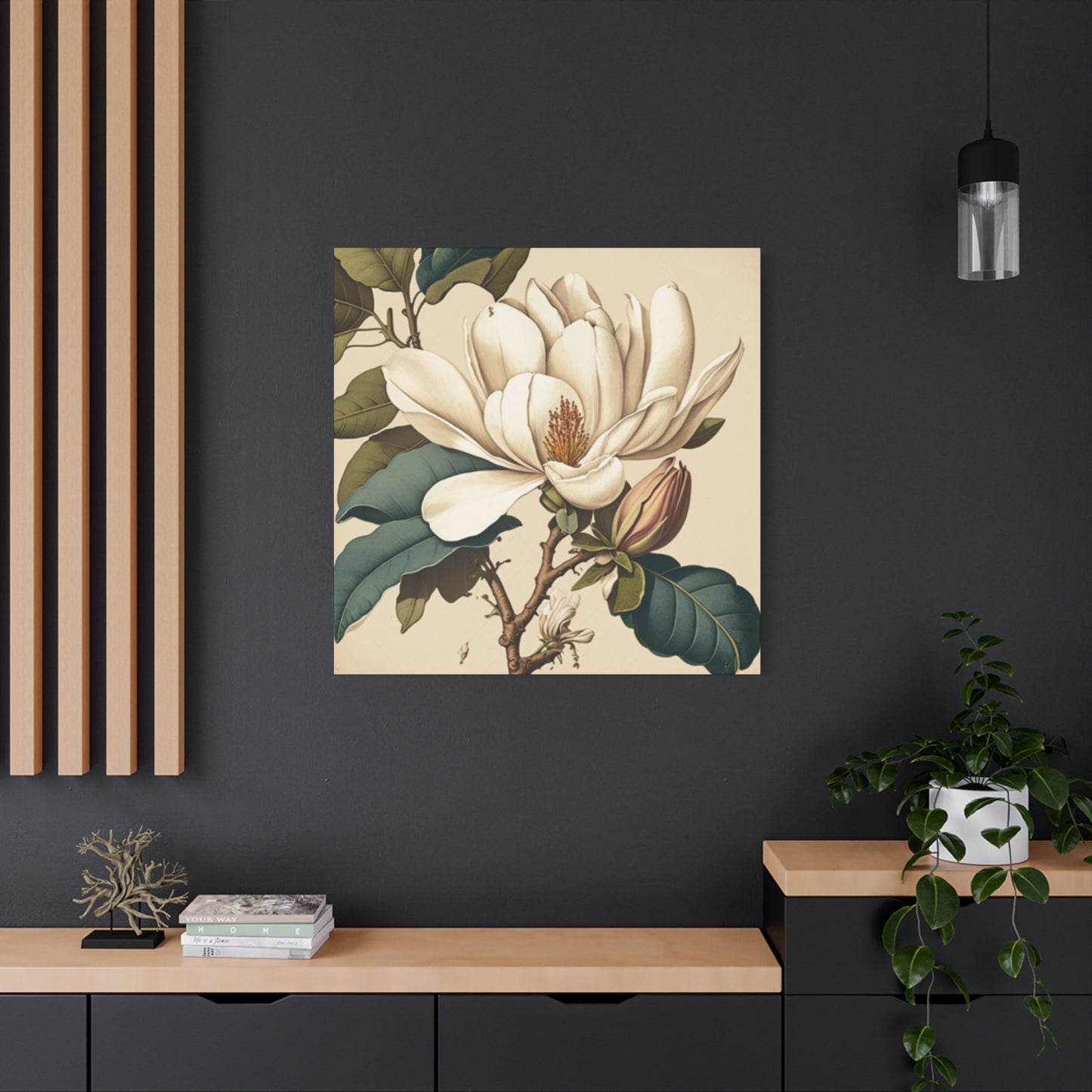 Beautiful Magnolia Flower Wall Art & Canvas Prints