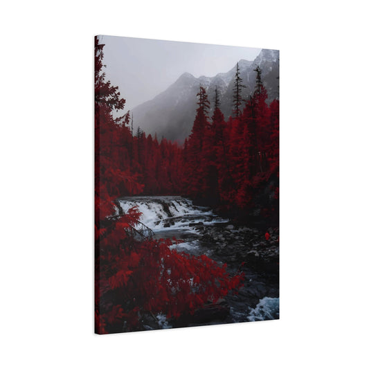 Red View Wall Art & Canvas Prints