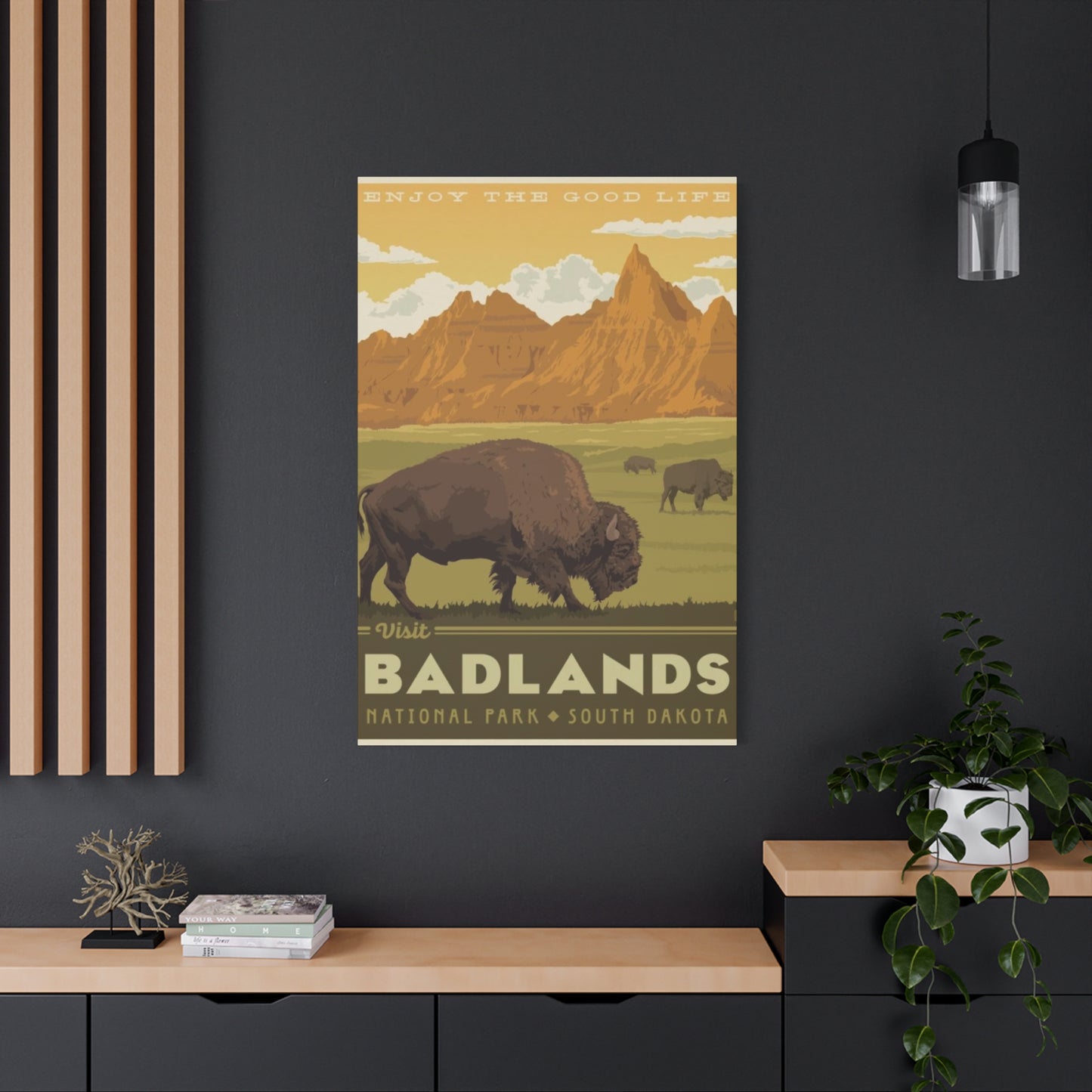 Badland National Park Wall Art & Canvas Prints