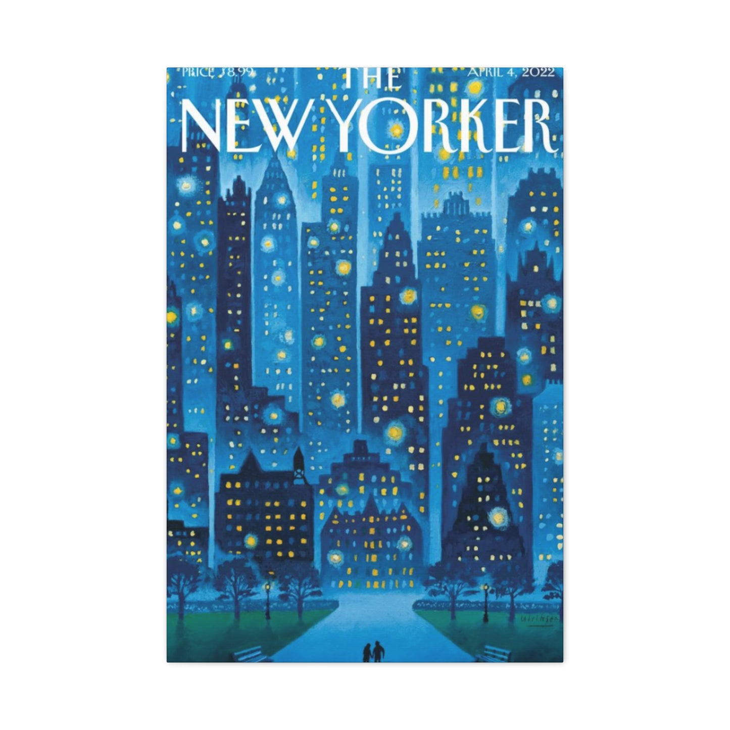 New Yorker Poster New York City Wall Art & Canvas Prints