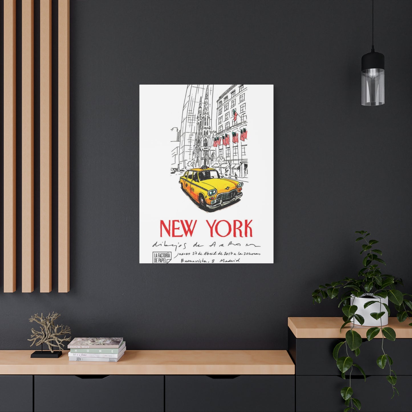 Yellow Taxi Of New York City Wall Art & Canvas Prints