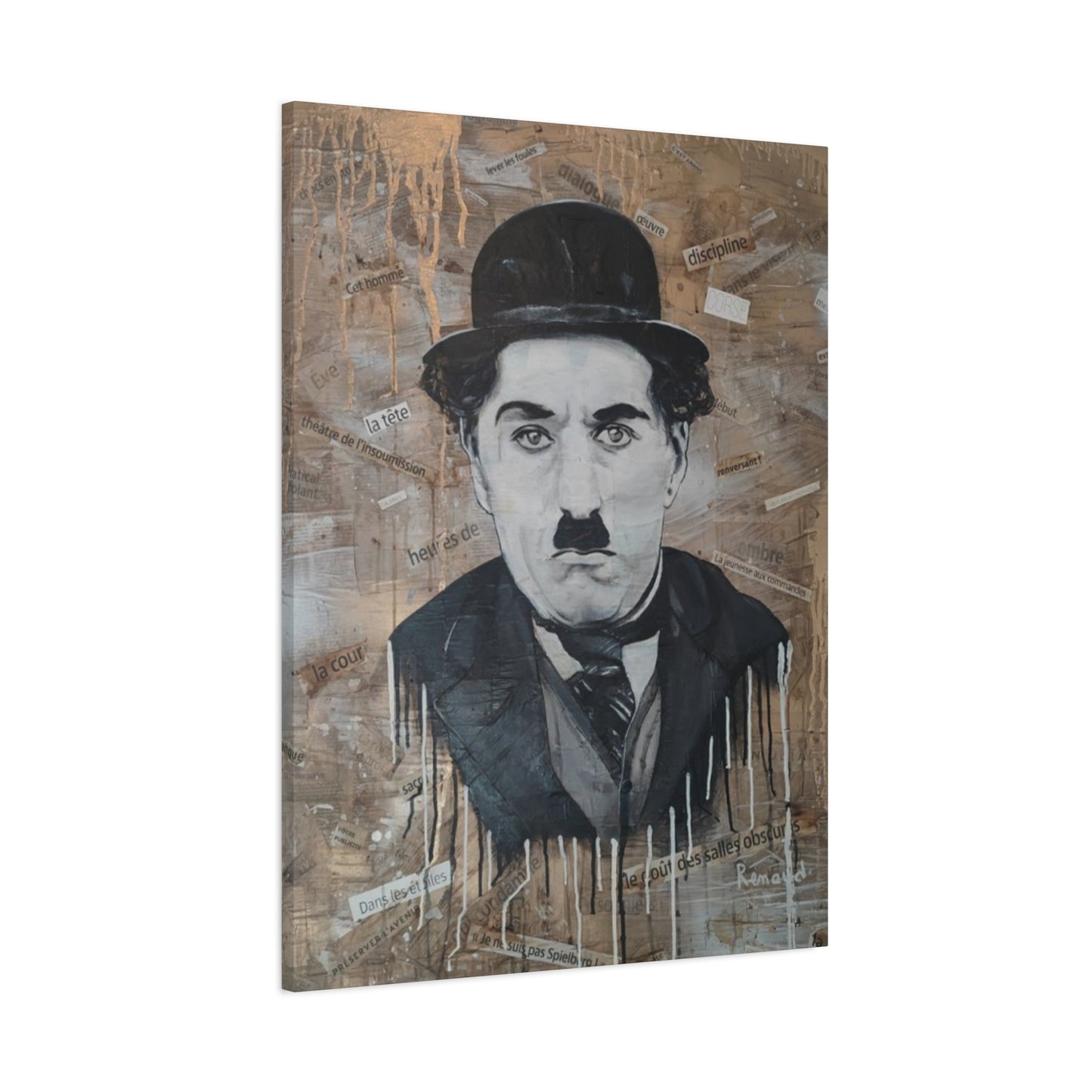 Charlie Chaplin Man Cave Decor Wall Art & Canvas Prints