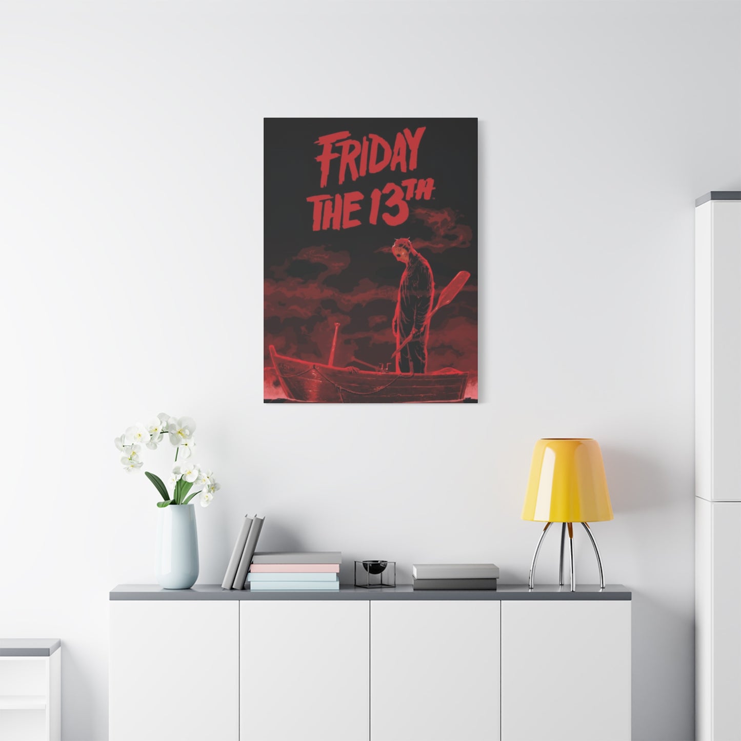 Friday The 13th Horror Movie Poster Wall Art & Canvas Prints