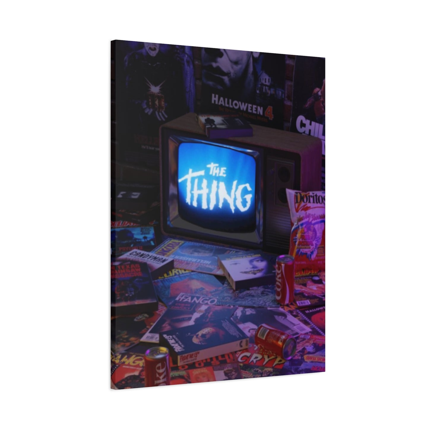 The Thing Horror Movie Poster Wall Art & Canvas Prints