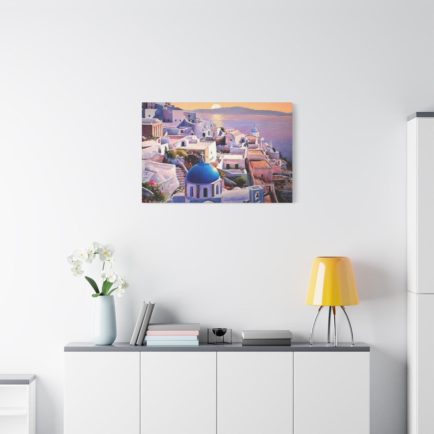 Greece Sunset View Wall Art & Canvas Prints