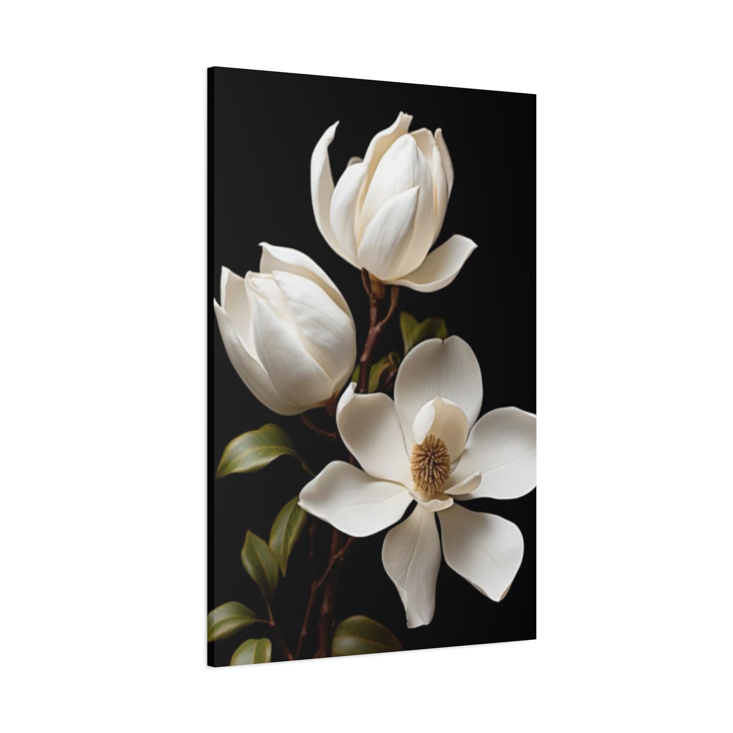 Magnolia Flower Family Painting Wall Art & Canvas Prints