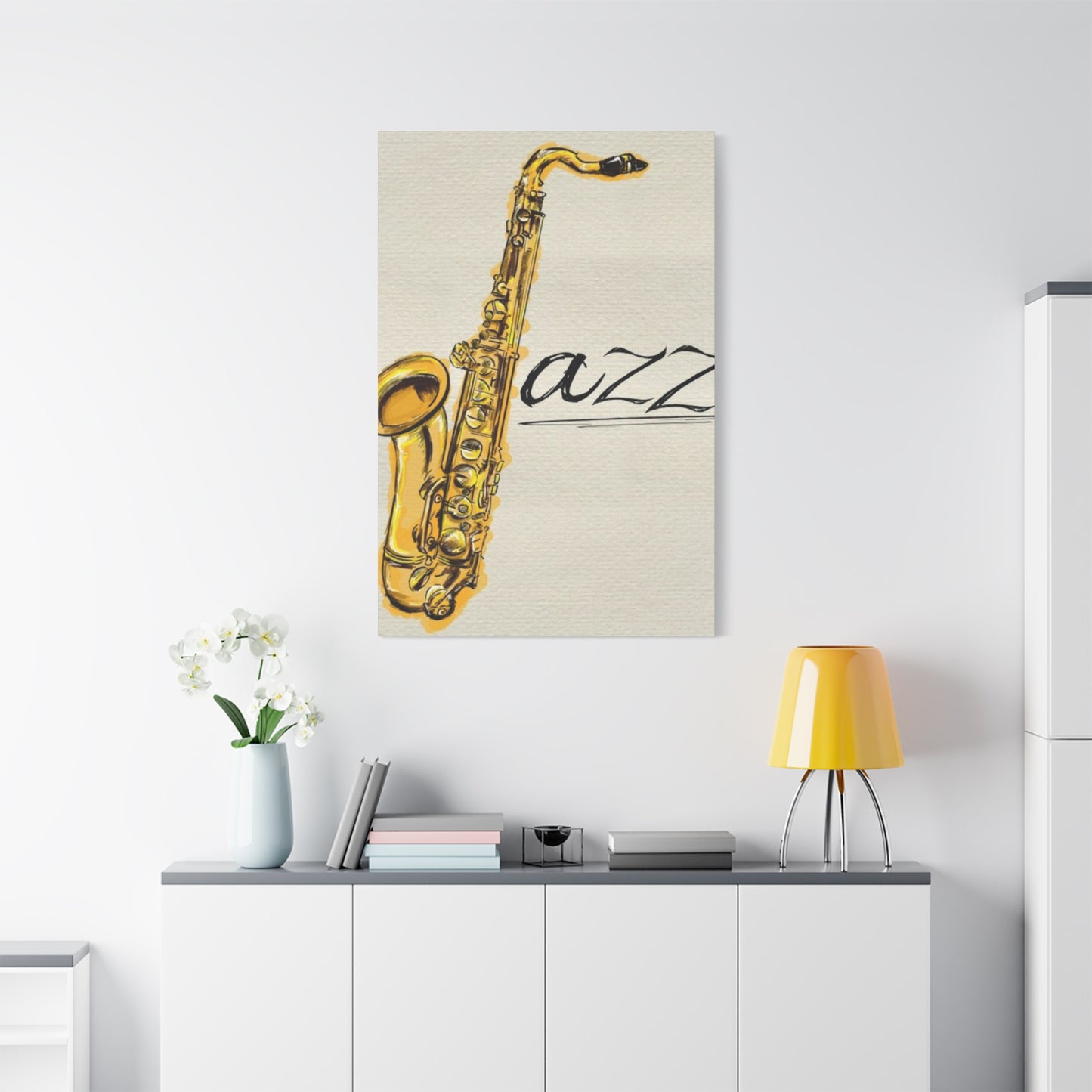 Saxophone Painting Jazz Wall Art & Canvas Prints