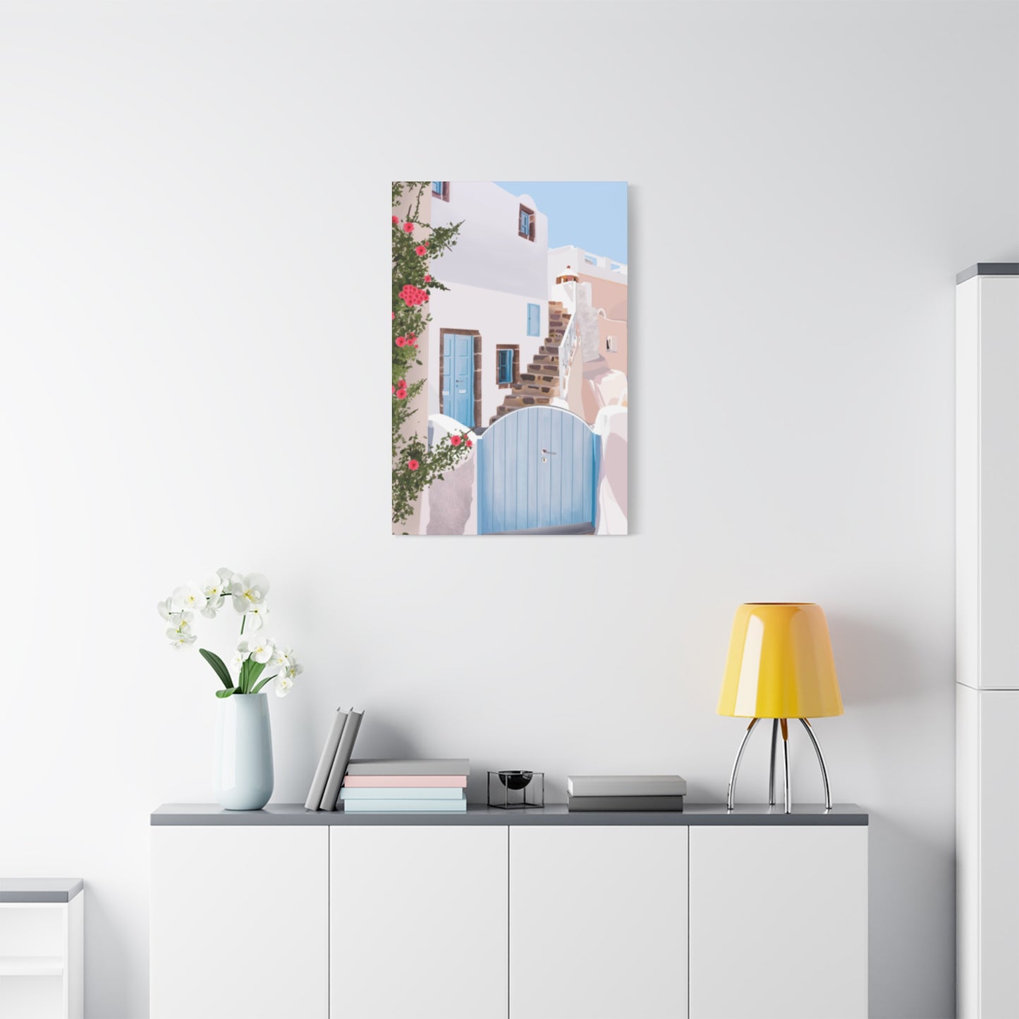 Greece Homes Wall Art & Canvas Prints