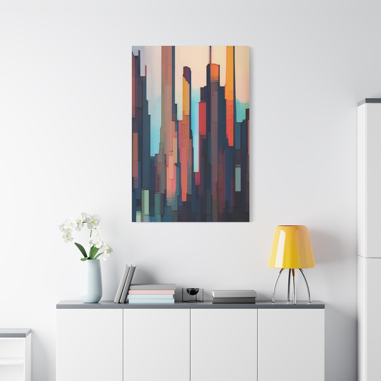 Horizontal Lines Modernism Wall Art & Canvas Prints