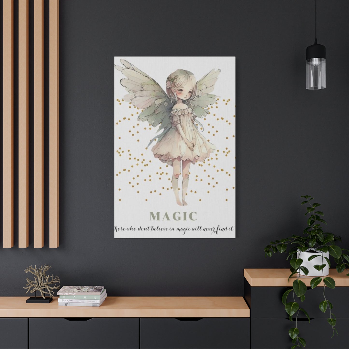 Little Angel Magic Fairies Wall Art & Canvas Prints