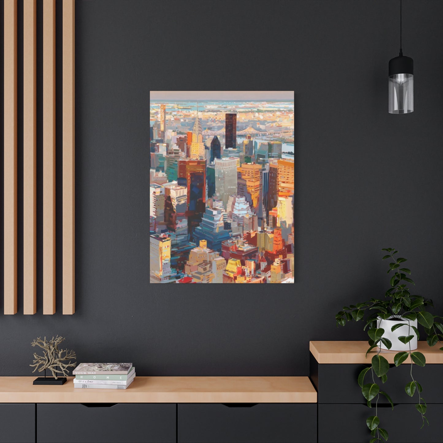 Manhattan City Skyline NYC Skylines Wall Art & Canvas Prints