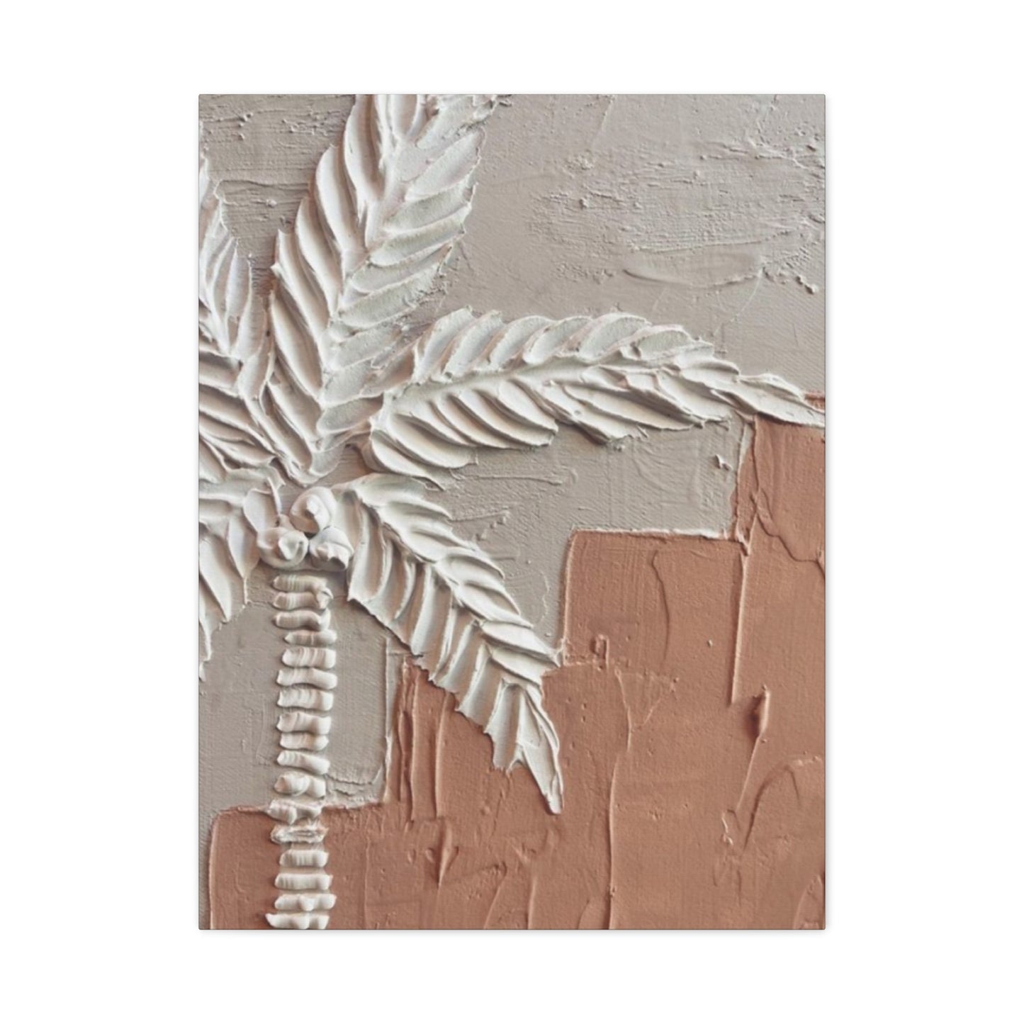 White Palm Tree Poster Wall Art & Canvas Prints