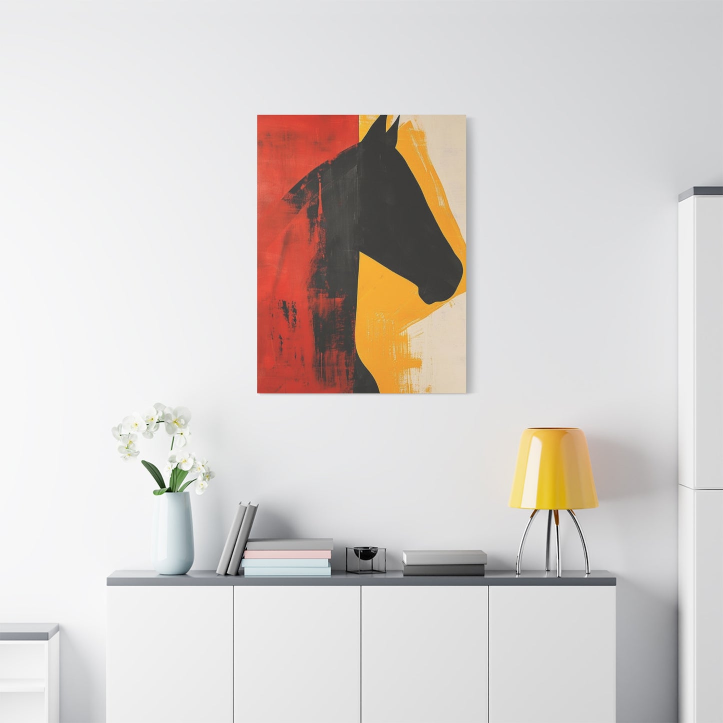 Horse Face Modernism Wall Art & Canvas Prints