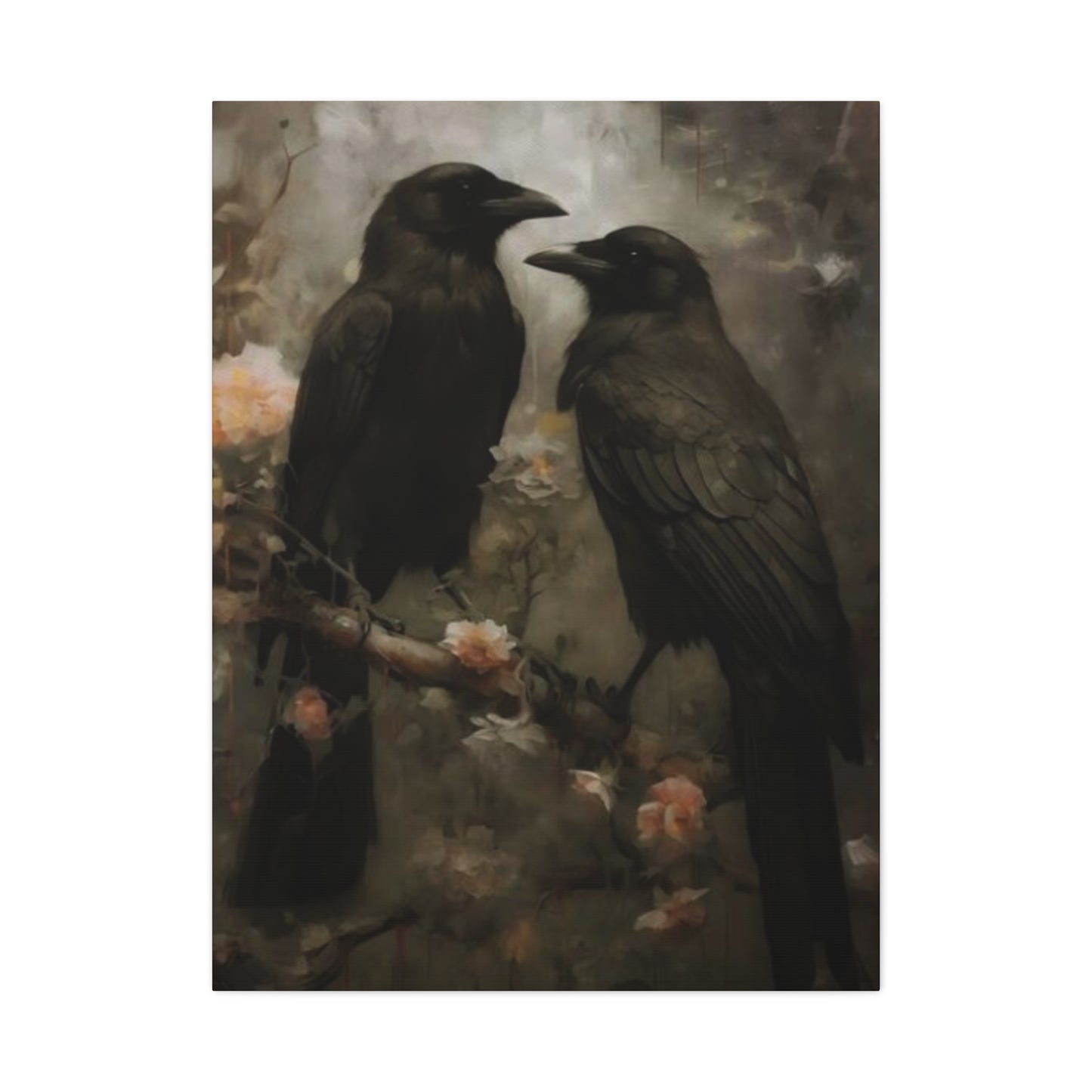 Scary Crows Halloween Wall Art & Canvas Prints