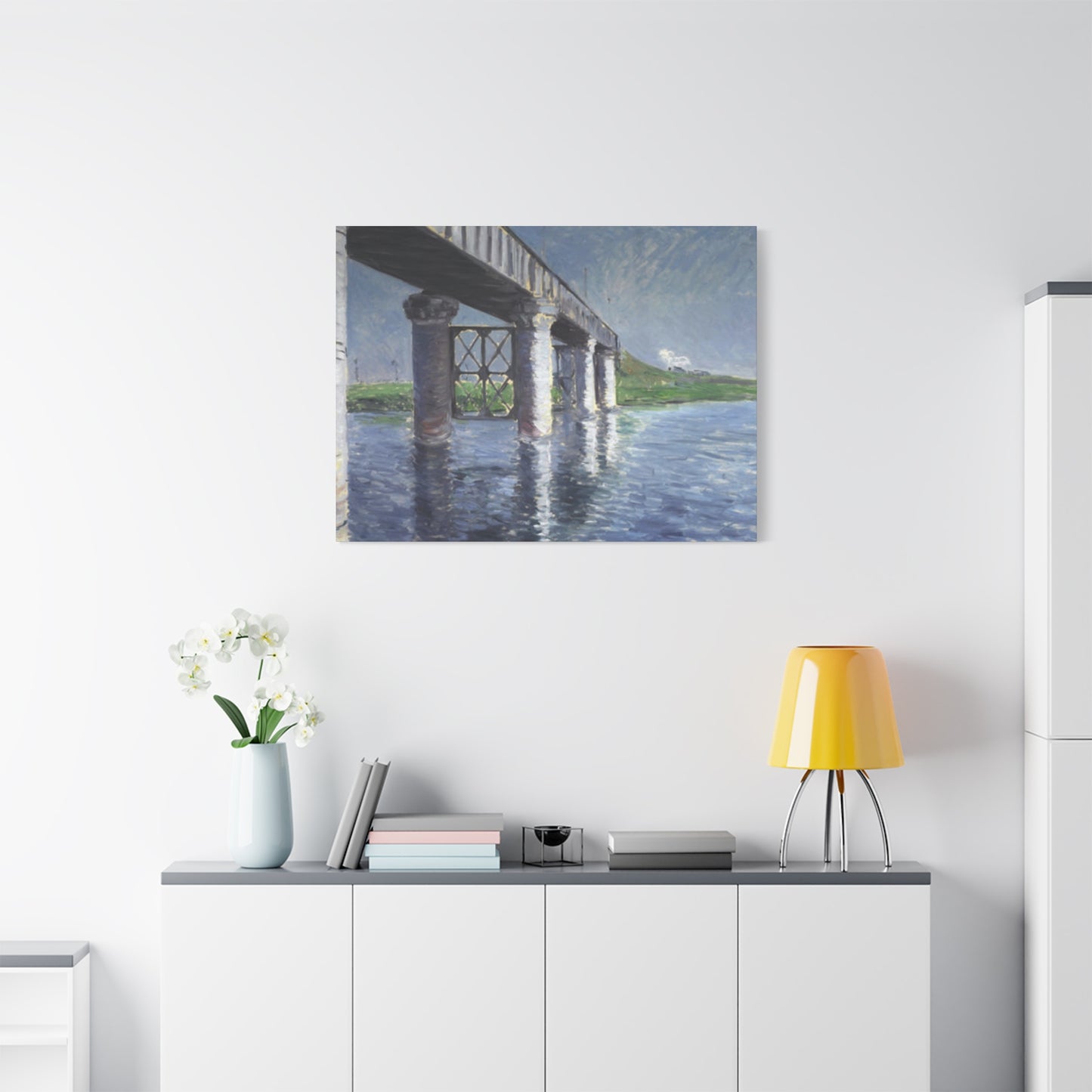 Gustav Bridge Painting Wall Art & Canvas Prints