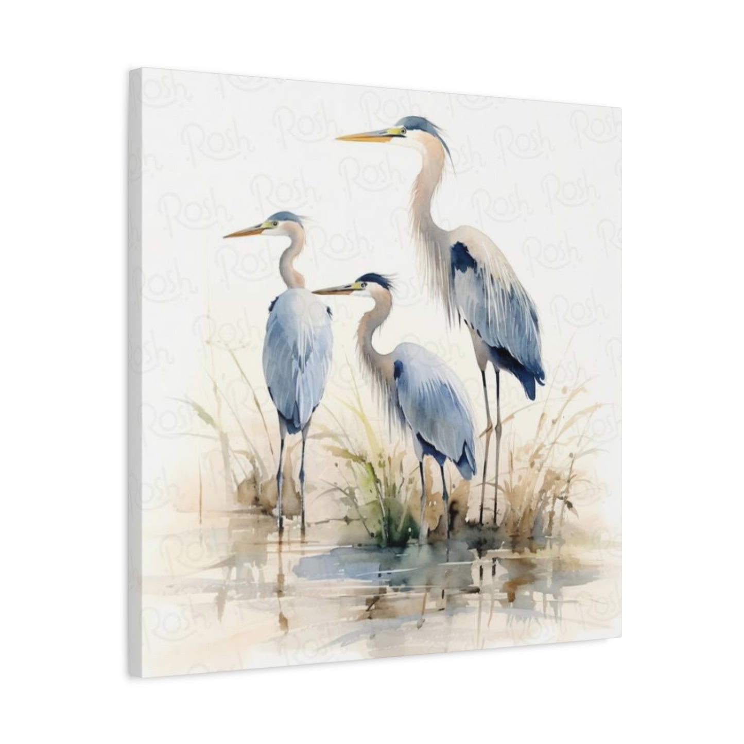 Three Herons Wall Art & Canvas Prints