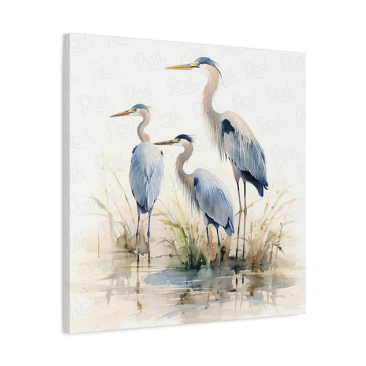 Three Herons Wall Art & Canvas Prints