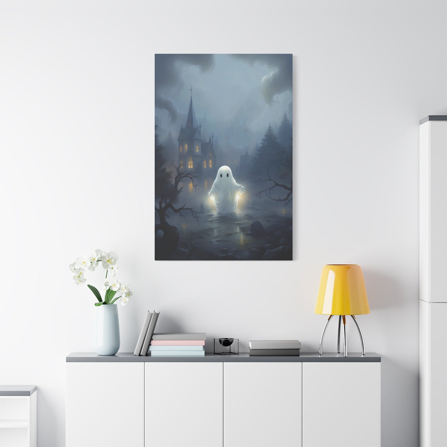 Halloween Ghosts Wall Art & Canvas Prints