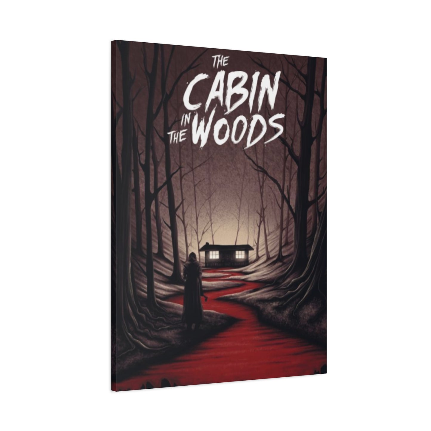 The Cabin in the Woods Horror Movie Poster Wall Art & Canvas Prints