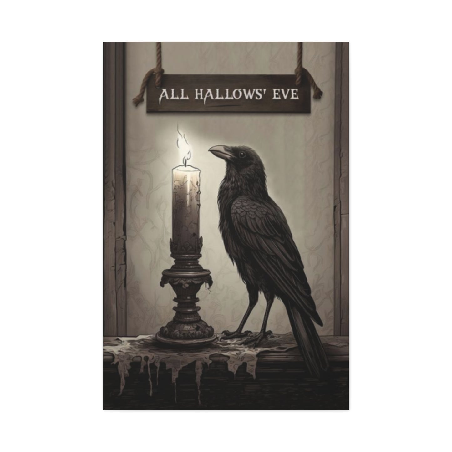 Hallow Eve Painting Wall Art & Canvas Prints