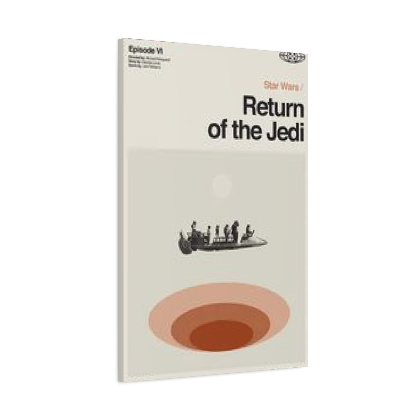 Return Of Jedi Man Cave Wall Art & Canvas Prints