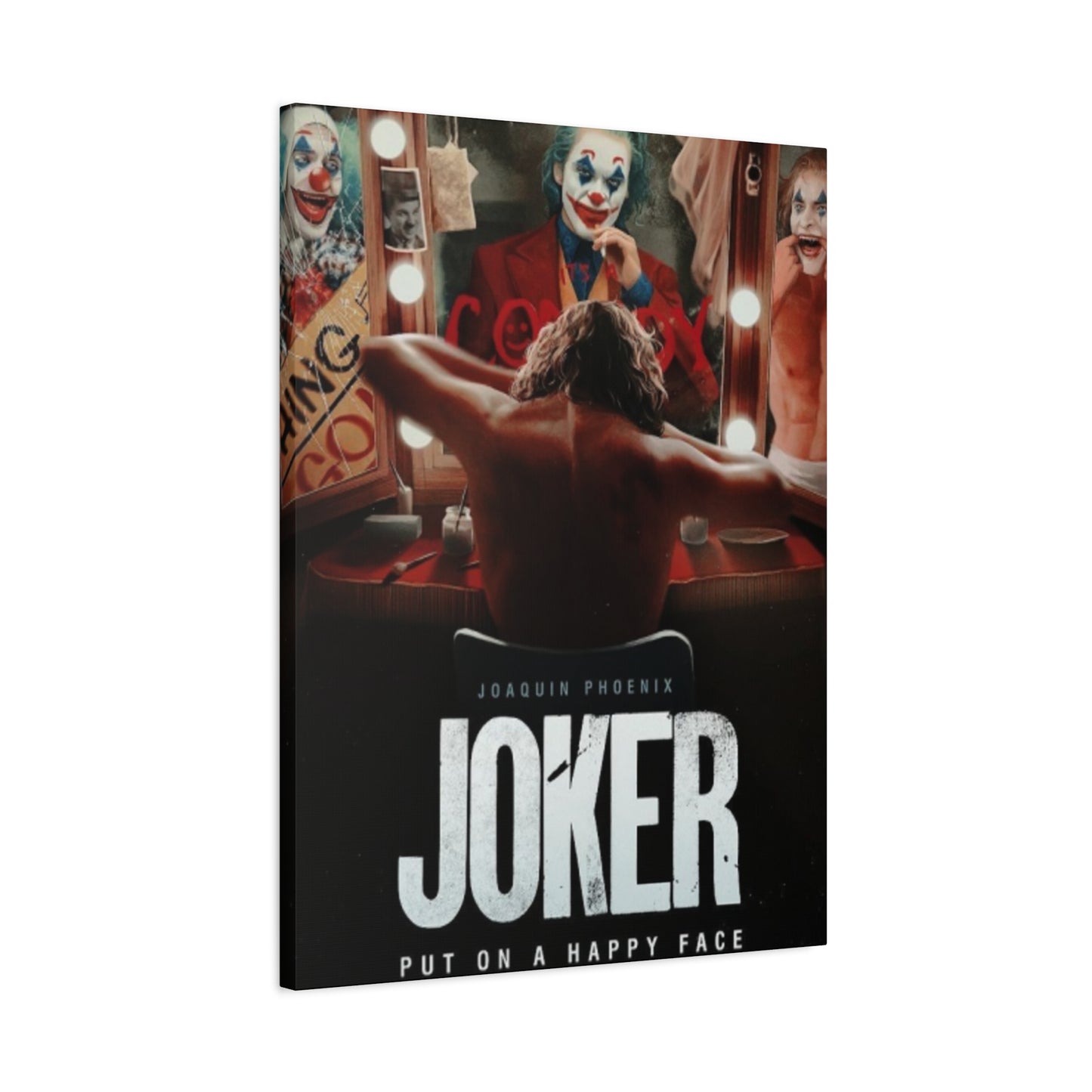 Joker Horror Movie Poster Wall Art & Canvas Prints