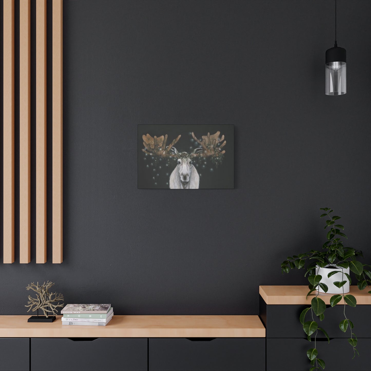 Reindeer Decorated Wall Art & Canvas Prints