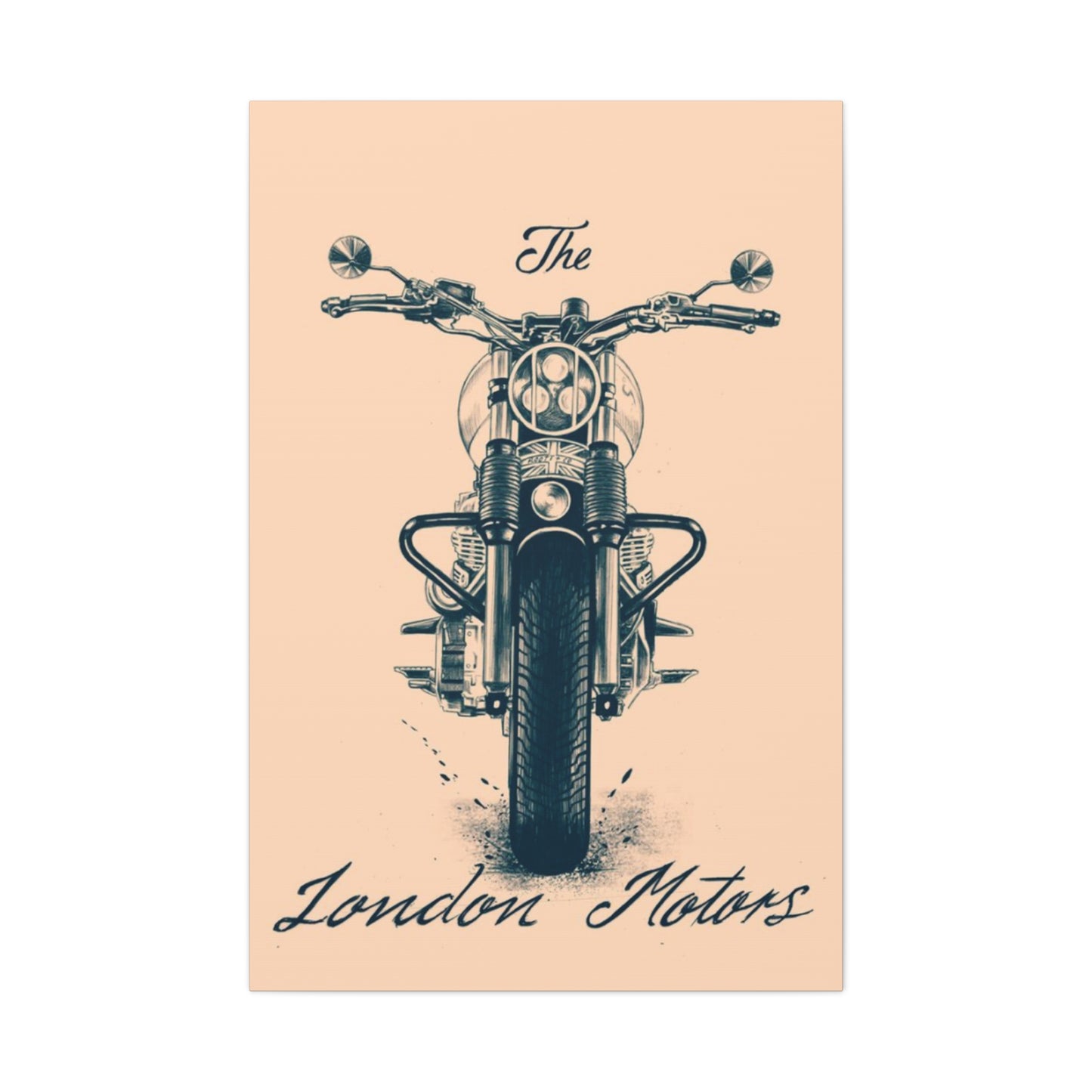 The London Motors Motorcycle Wall Art & Canvas Prints