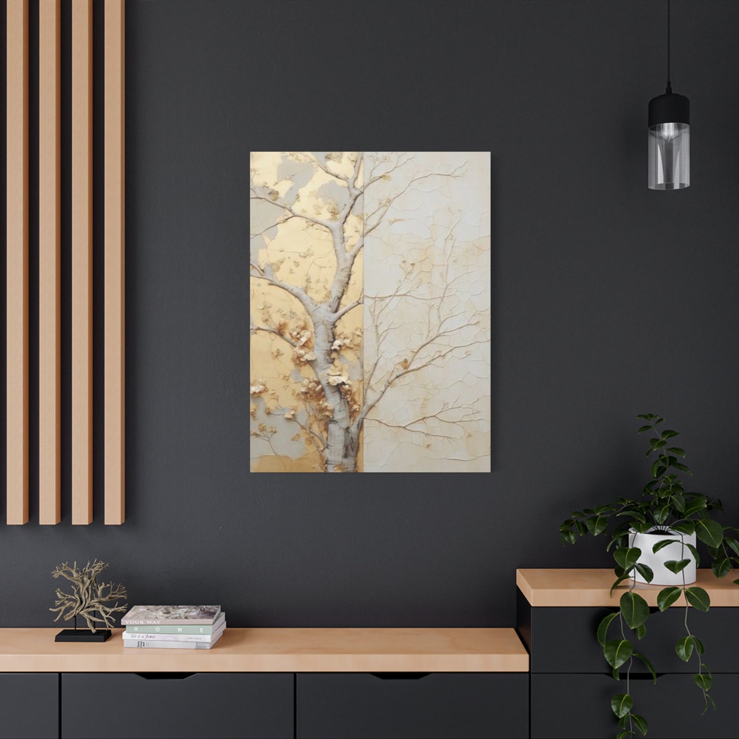 Golden Stem Wall Art & Canvas Prints