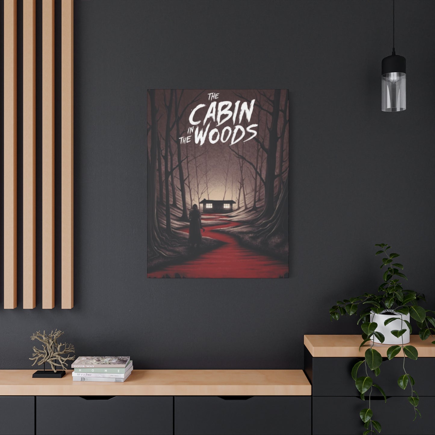 The Cabin in the Woods Horror Movie Poster Wall Art & Canvas Prints