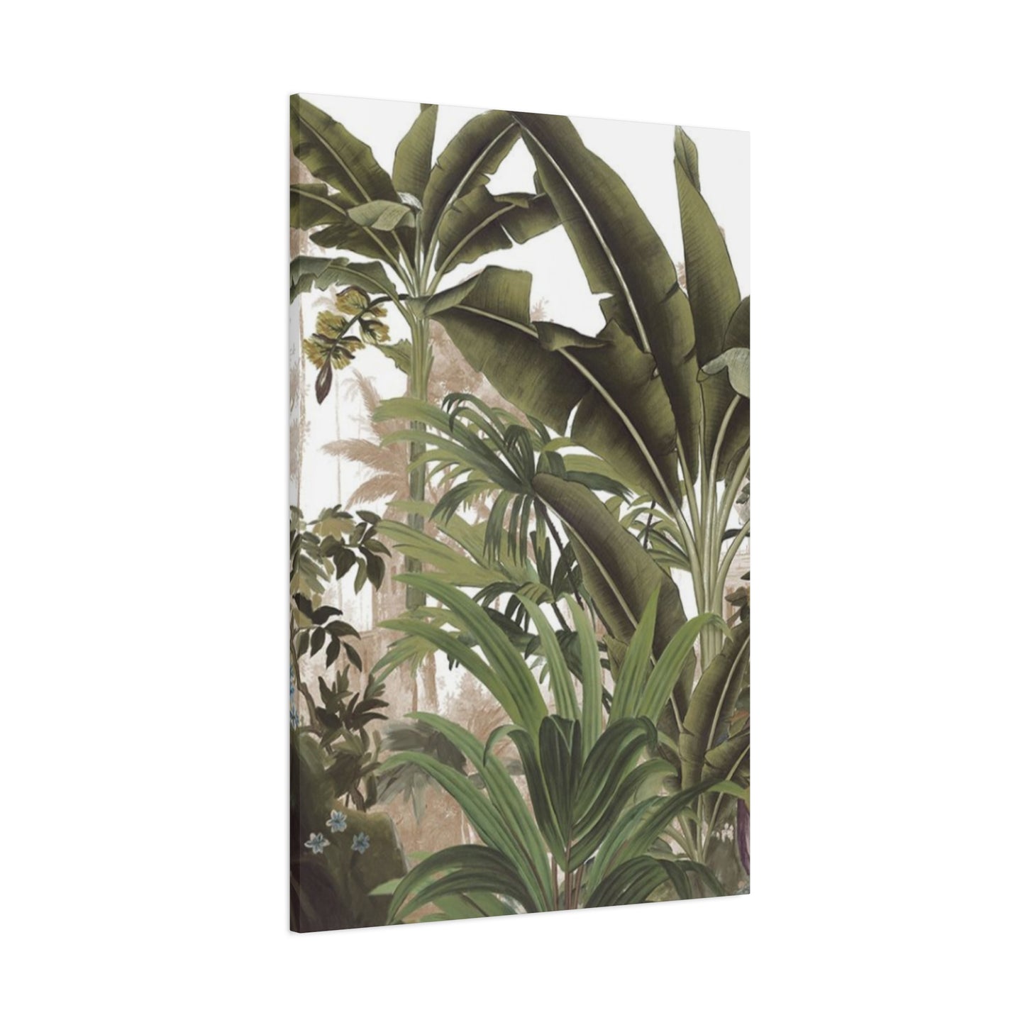 Palm Tree In Forest Wall Art & Canvas Prints