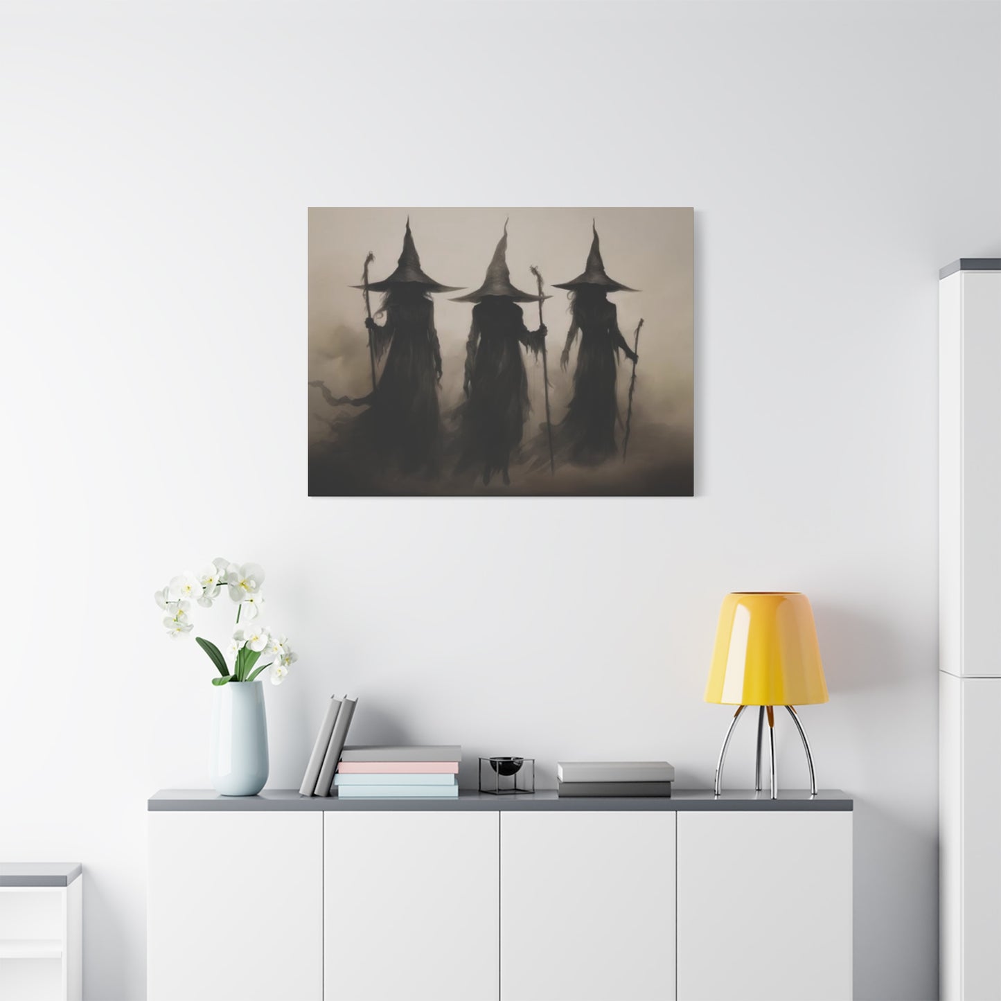 Three Witches Painting Wall Art & Canvas Prints