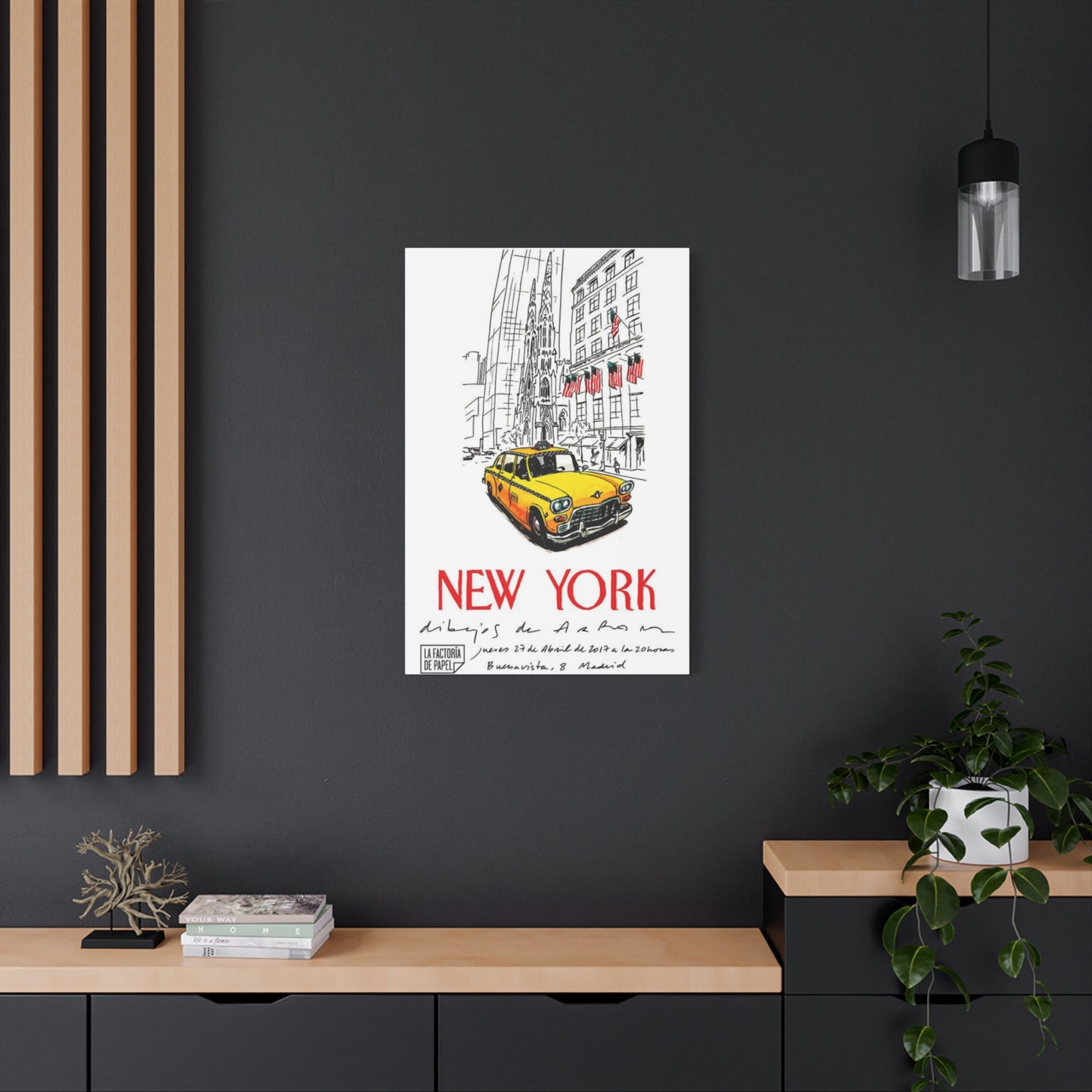 Yellow Taxi Of New York City Wall Art & Canvas Prints