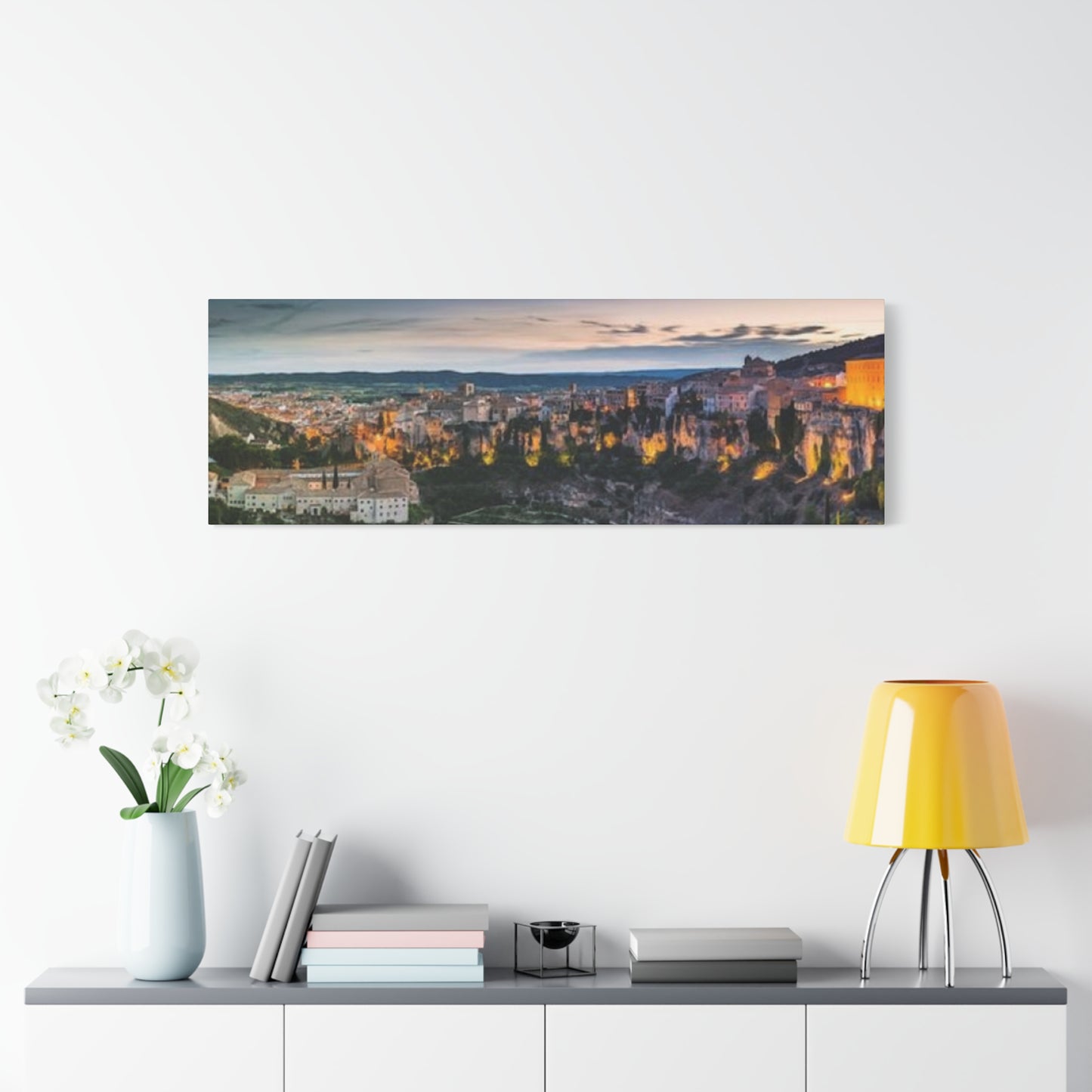 Cityscape From Mountain View Panoramas Wall Art & Canvas Prints