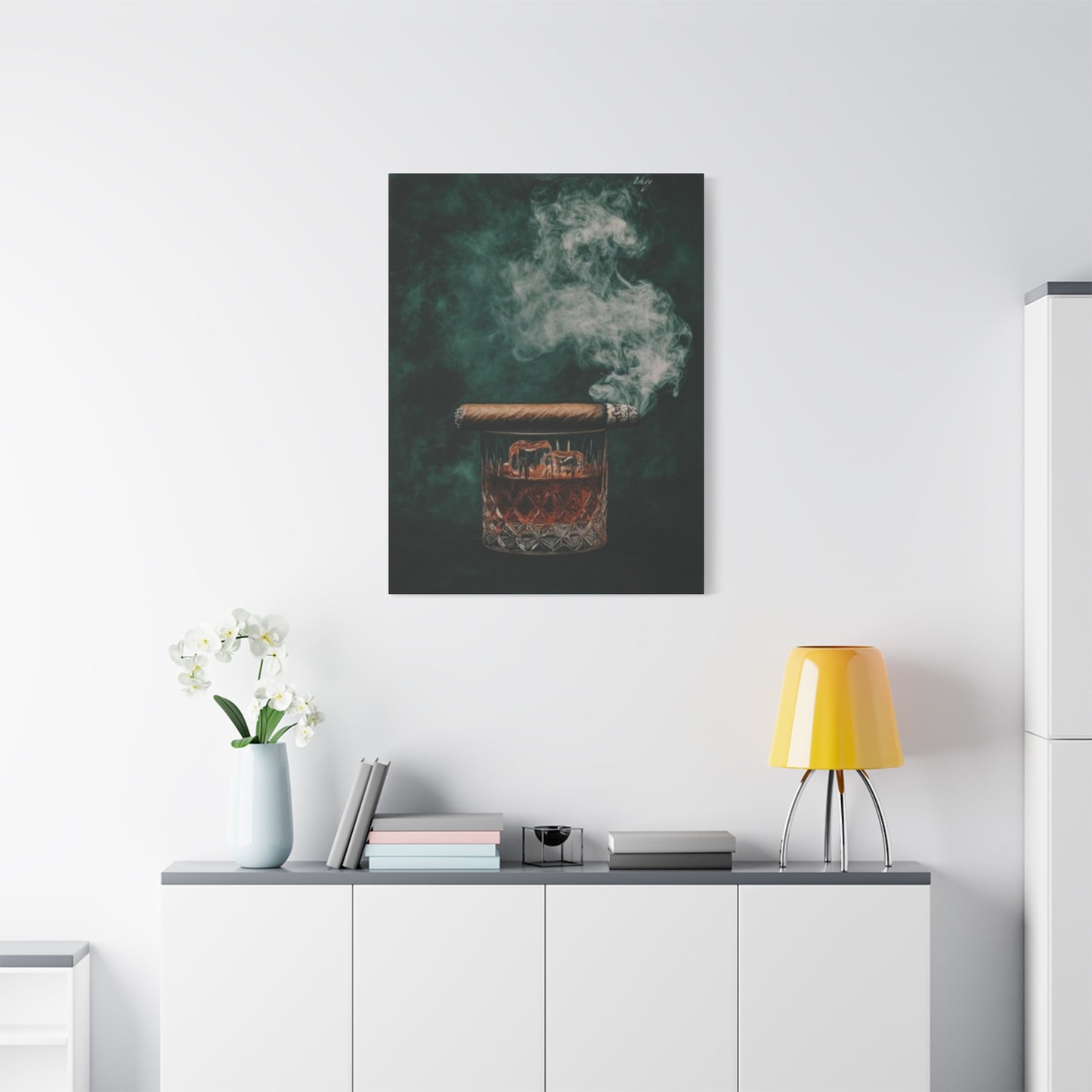 Smoking Cigarettes Man Cave Decor Wall Art & Canvas Prints