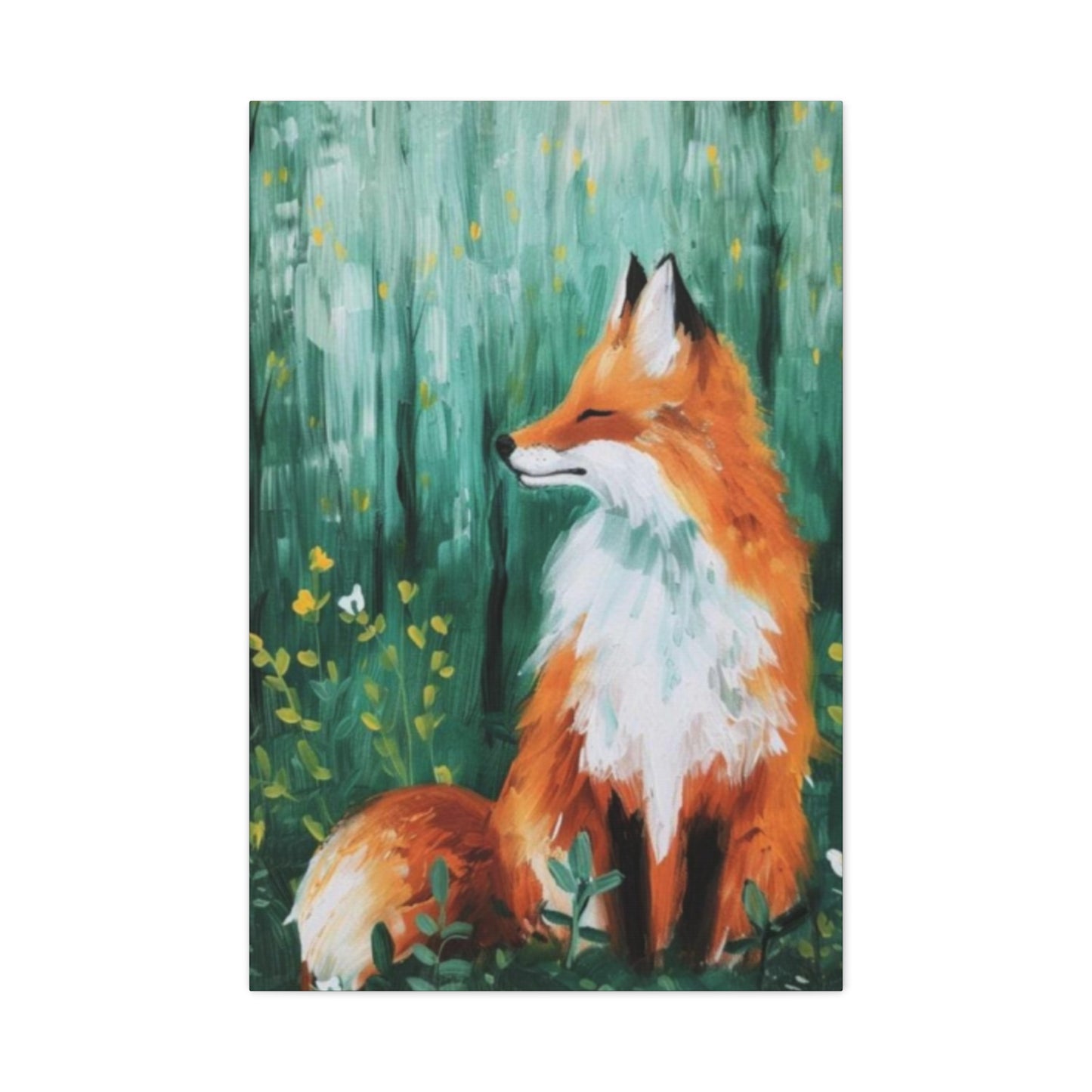 Portrait of Fox Wall Art & Canvas Prints