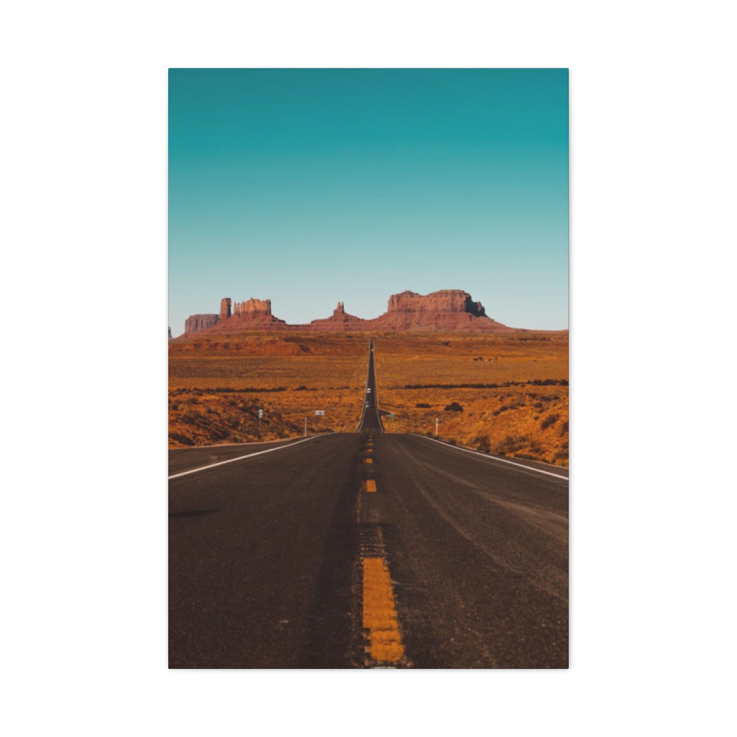 Road To National Park Wall Art & Canvas Prints