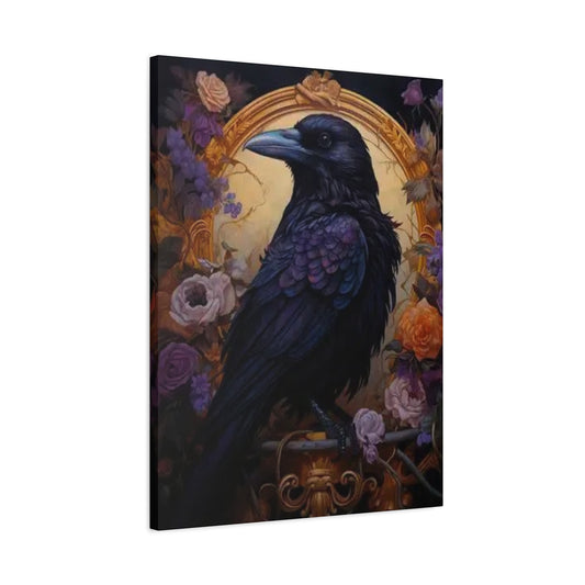 Scary Crow Wall Art & Canvas Prints